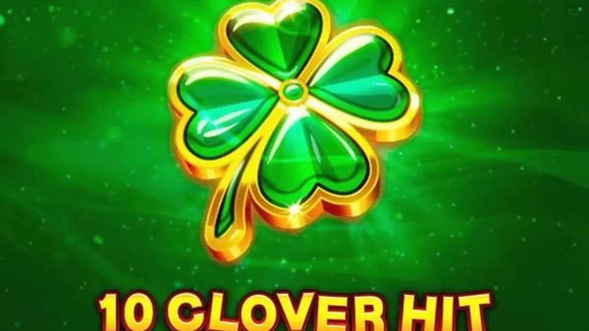 Giao diện trò chơi 10 Clover Hit với các biểu tượng trái cây và cỏ ba lá